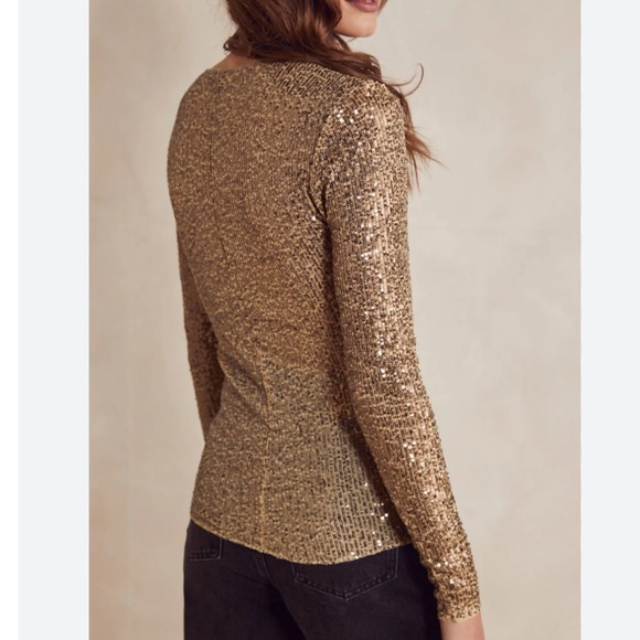 Free People Gold Rush Long Sleeve - Picture 5 of 9